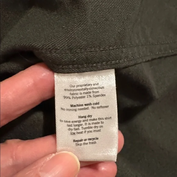 Poncho Laramie Western Performance Flannel Long Sleeve Pearl Snap Shirt Gray-XL - Picture 11 of 12